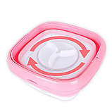 Пральна машина складана Angel Shield Рожева, фото 6