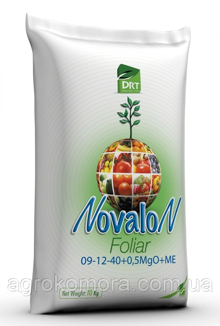 НОВАЛОН ФОЛІАР 9-12-40+0,5MgO+ME NOVALON FOLIAR, 10кг DRT, фото 1