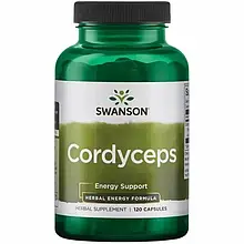 Кордицепс Swanson Cordyceps 600 mg 120 Caps