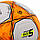 М'яч футбольний LI-NING LFQK575-1 No5 TPU+EVA клеєний білий-жовтогарячий, фото 5