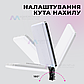 Прямокутна світлодіодна LED-лампа для фото, відео 36х25 см зі штативом 2,1 метр лампа для фону, фото 3