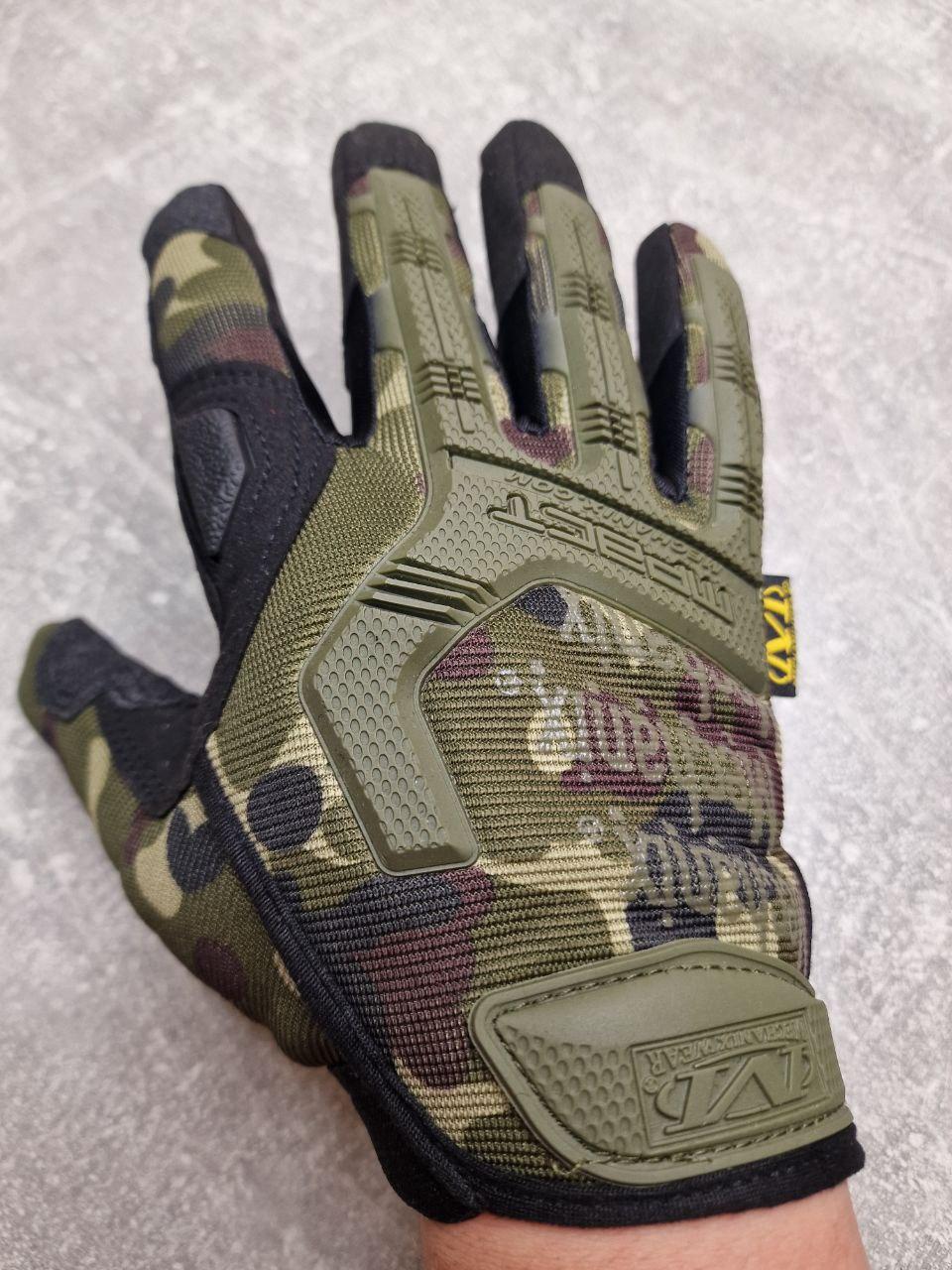 Тактичні рукавички Mechanix M-pact мультикам