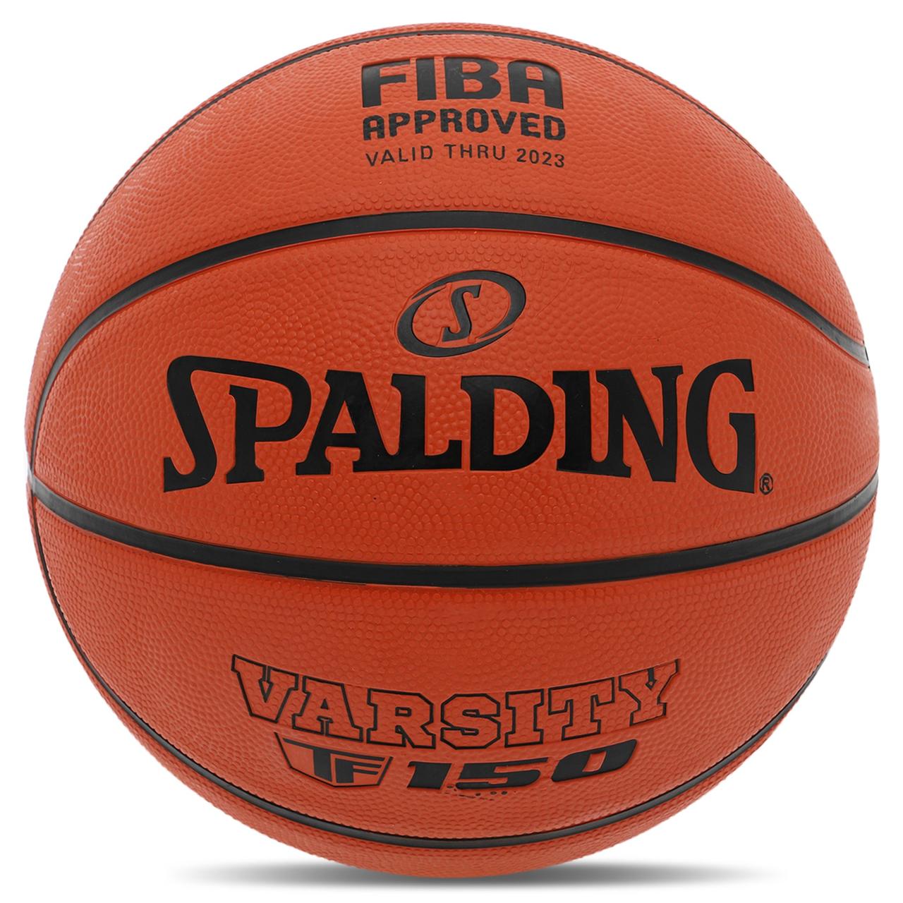 М'яч баскетбольний гумовий SPALDING TF-150 VARSITY 84421Y6 No6 жовтогарячий