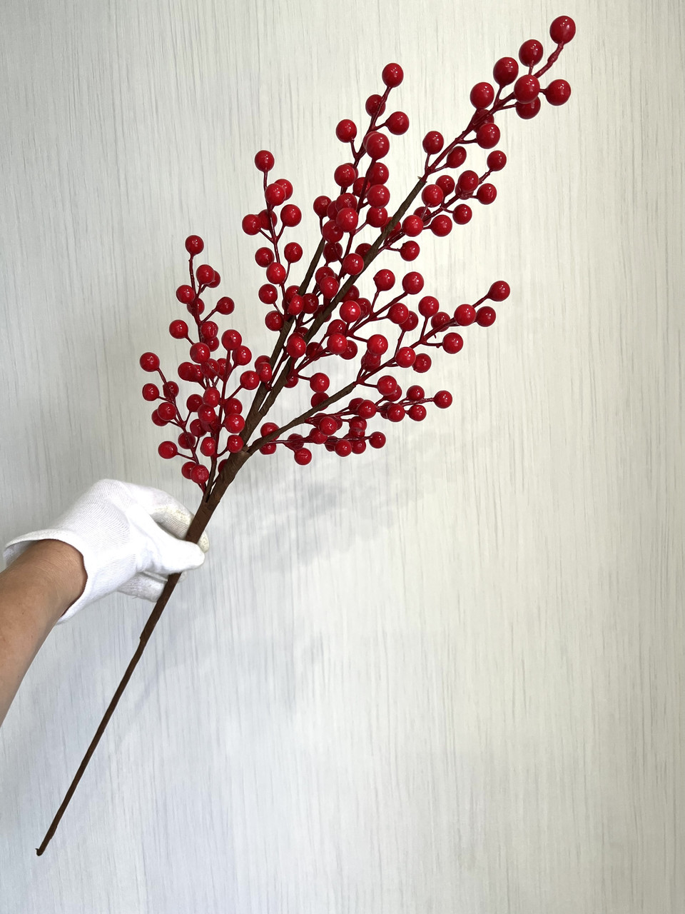 Штучна гілка калини. Калина декоративна ( 65 см), фото 1