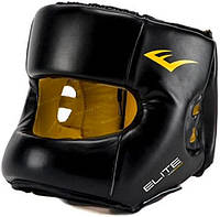 Боксерский шлем с бампером Everlast Elite Headgear (722211-70-8) Black L/XL