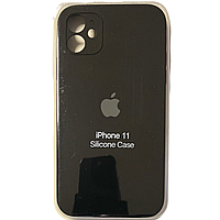 Чехол iPhone 11, Silicon Case - Черный №18