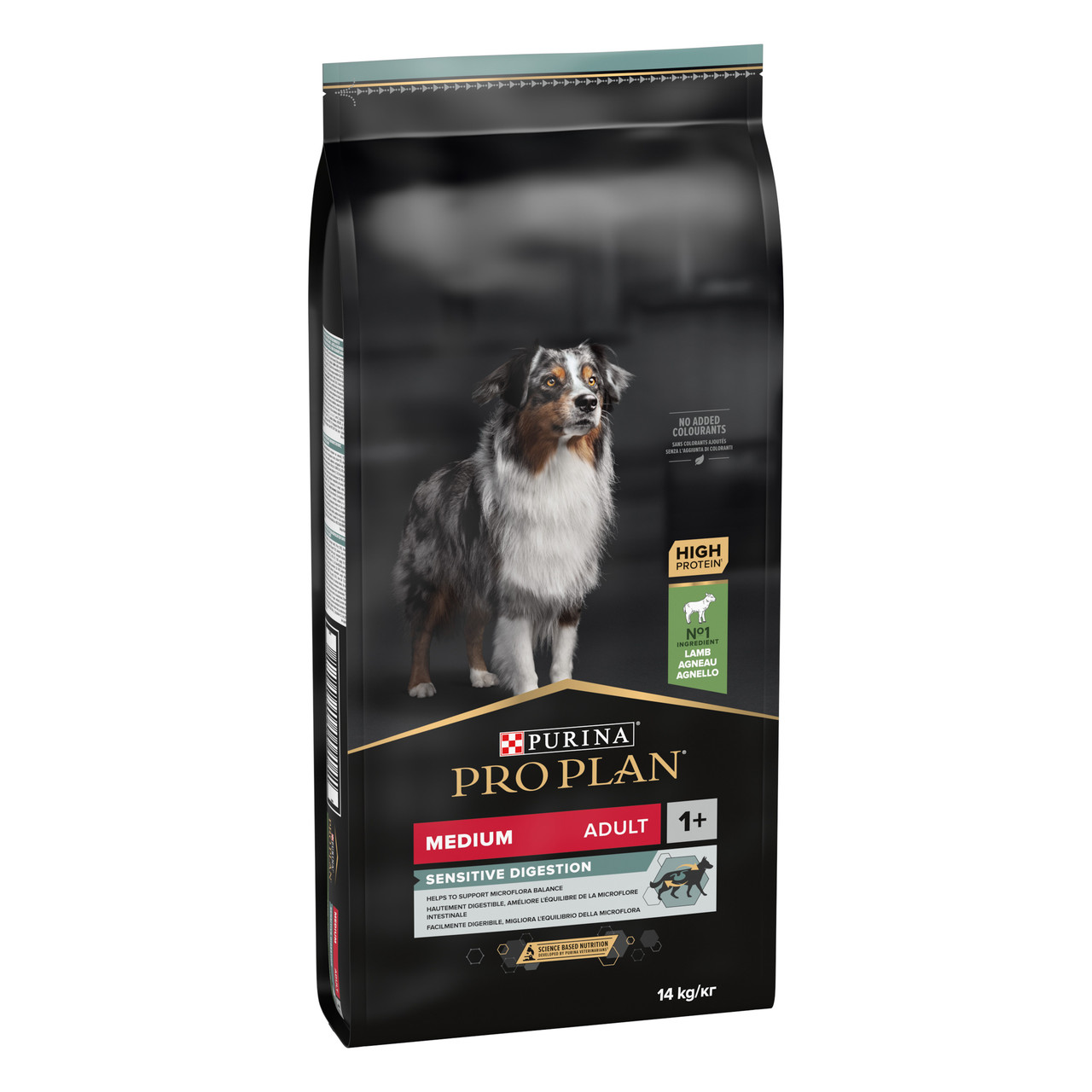 Purina Pro Plan Medium Sensitive Digestion корм для собак середніх порід з ягням 14 кг