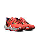 Under Armour Spawn 5 After Burn червоні чоловічі кросівки баскетбольні, фото 6