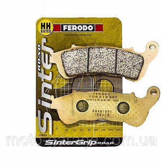Гальмівні колодки FDB2196ST, CBF 500 04-08,CBF 600,NT 700 V, XL 700 V, XL 1000 V, BURGMAN,CB600,