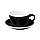 Блюдце Loveramics Egg Black 15,5 см, фото 3