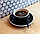 Блюдце Loveramics Egg Black 15,5 см, фото 4