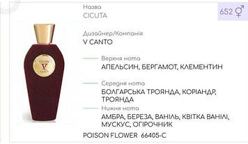 Концентрат POISON FLOWER 100гр (Альтернатива V Canto Cicuta)