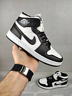 Мужские кроссовки Nike Air Jordan, мужские кожаные кроссовки Nike, черно - белые мужские кроссовки Найк
