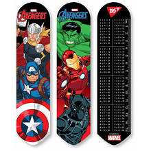 Закладка 2D "YES, 1 Вересня" + лінійка та табл. помножено. / Marvel.Avengers