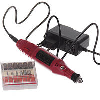 Фрезер для манікюру і педикюру Mersedes 15000 обертів 5 фрез в комплекті (для домашнього використання) B_0391