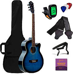 Гітара акустична Caravan Music HS-4010 BL (комплект)