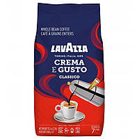 Кофе Lavazza Crema e gusto Classico в зернах 1 кг