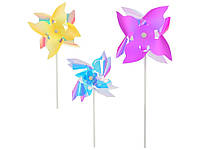 Ветрячок Цветочек MR 0997, детская игрушка вертушка, флюгер, ветряная мельница
