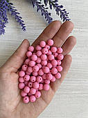 Бусини " Зефірні " 8 мм, рожеві 500 грам