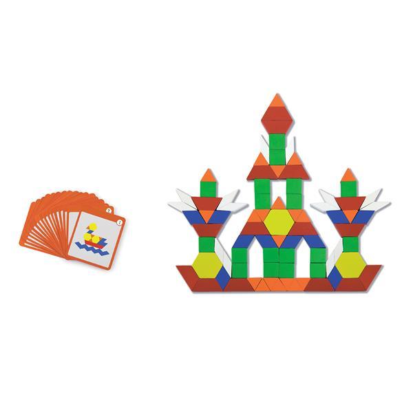 Магнітна мозаїка для дошки Viga Toys з картками 102 ел. (50669) B_1136