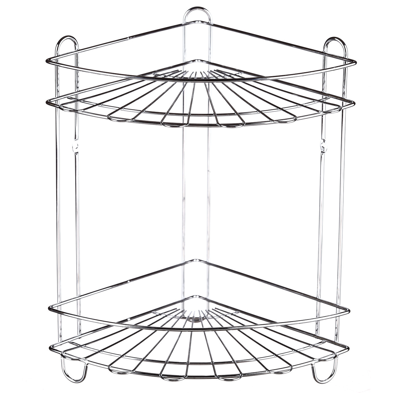 Полиця до ванної кутова A-PLUS 22.2 х 22.2 х 32 см (1160) B_6543, фото 1
