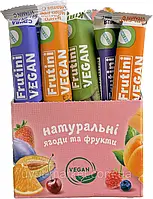 Пастила фруктовая ассорти "Frutini Vegan" 20 г 10 шт