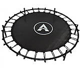 Батут дитячий Atleto 140 см із захисною сіткою для дітей спортивний вуличний для будинку Червоний B_2119, фото 7