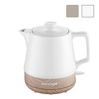 Електрочайник керамічний  на 1 л Concept RK-0061/RK0060 електричний чайник B_8754