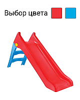 Дитяча гірка пластикова Mochtoys 140 см спуск для дітей B_7243