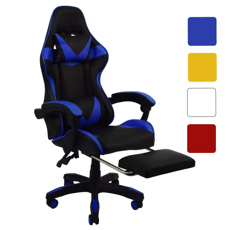 Геймерське комп'ютерне крісло Bonro B-810 ігрове для геймера з підставкою для ніг B_8835, фото 1