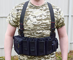Жилет розвантажувальний Novator G-3 Black Військове розвантаження Розвантажувальна система B_1403