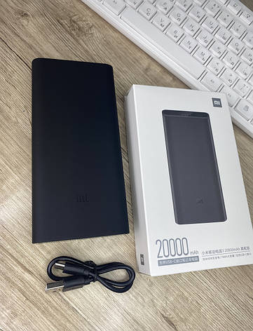 Зовнішній акумулятор для Xiaomi MI Power Bank 20000mAh Повербанк, портативна батарея, фото 1