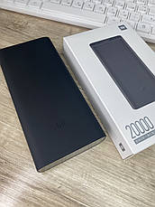 Зовнішній акумулятор для Xiaomi MI Power Bank 20000mAh Повербанк, портативна батарея, фото 6