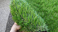 Штучна трава ecoGrass U 40 мм штучний газон PREMIUM, фото 3