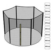 Защитная сетка для батута внешняя на молнии B_7595