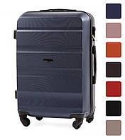 Валіза дорожня на колесах Wings AT01 - L велика пластикова чотириколісна B_1173