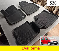 3D коврики EvaForma на Volkswagen Caddy III '03-15, 3D коврики EVA