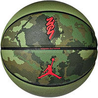 М'яч баскетбольний Nike JORDAN ALL COURT 8P J.100.4141.965.07, Зелений, Розмір (EU) — 7