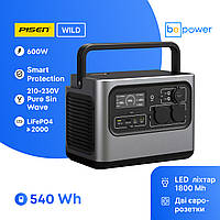 Портативная зарядная станция Pisen Wilderness 600W (EU)