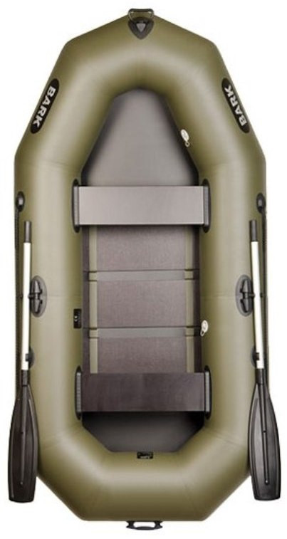 Човен надувний двомісний Барк 260 з рейковим настилом днища Bark B-260 B_7645, фото 1