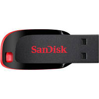 USB флеш накопитель SanDisk 128GB Cruzer Blade USB 2.0 (SDCZ50-128G-B35) - Вища Якість та Гарантія!