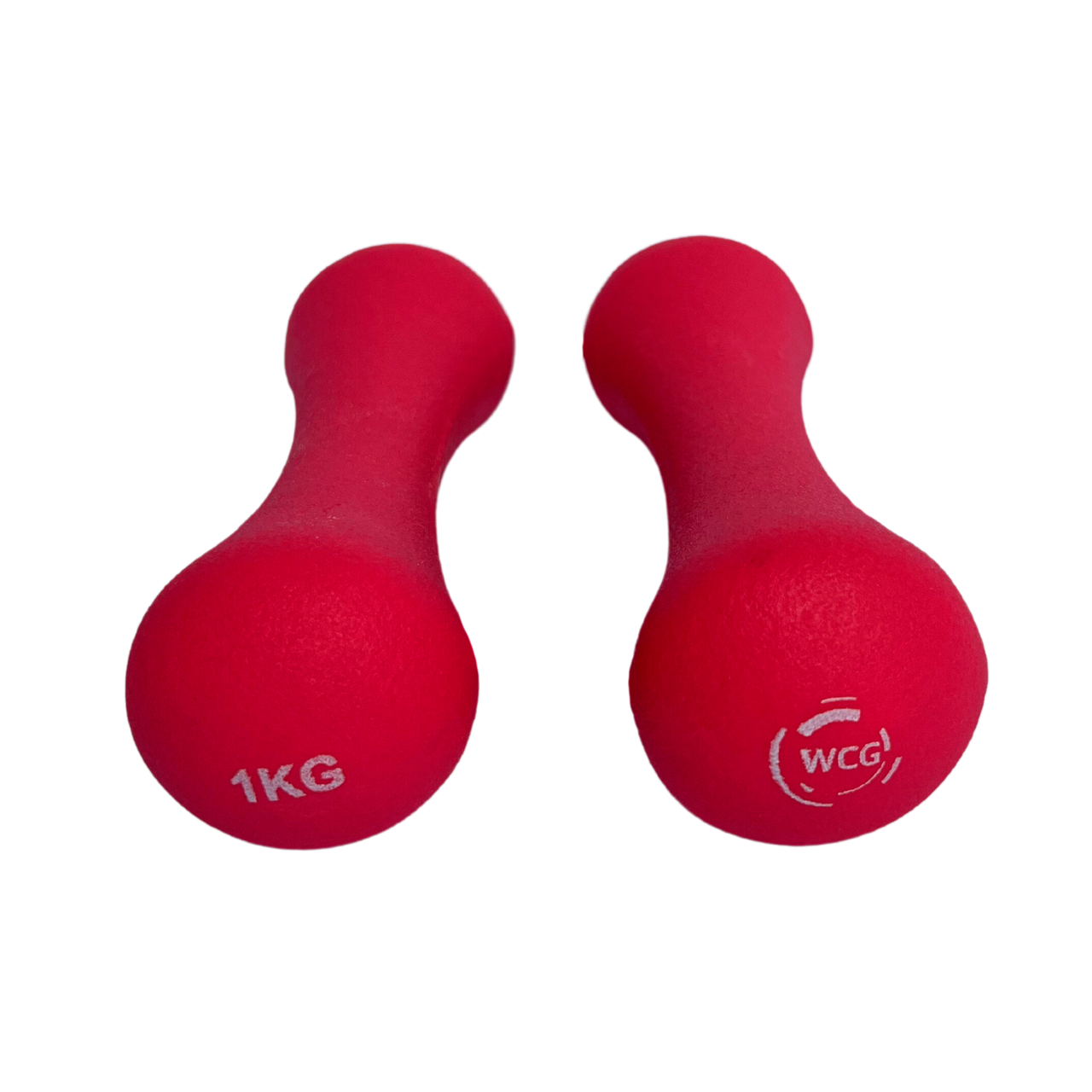 Неопренові фітнес гантелі WCG по 1 кг (2х1) B_1922, фото 1