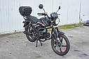 Мотоцикл 125 кубів SP125C-2АМ, ЧОРНИЙ МАТ., АЛЬФА, БЕЗ КОФРА, БЕЗКОШТОВНА ДОСТАВКА, фото 5