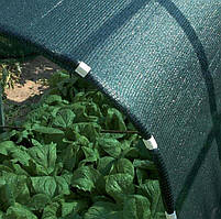 Затіняюча сітка AGROS 60-65%, Зелена, 65 г/м², ширина 1.5 м 20, фото 5