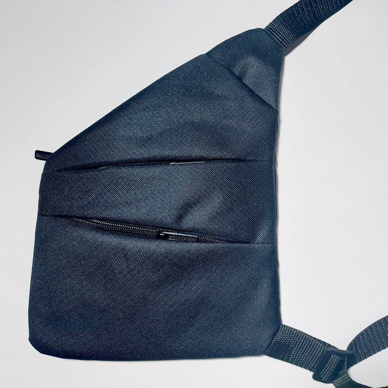 Сумка-кобура чоловіча пума чорна з відділеннями, фото 1