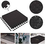 Мат-пазл WCG EVA 1,9 cm 60х60 підлоговий килимок для спортивних тренувань B_5773, фото 3