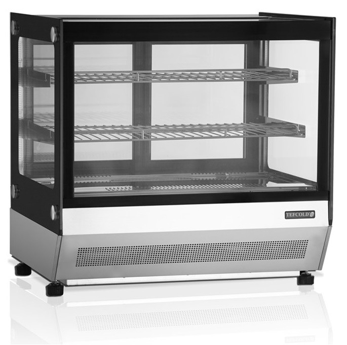 Вітрина холодильна кондитерська Tefcold LCT750F/Black