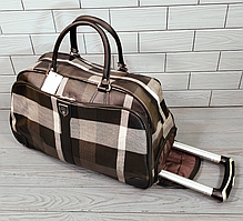 Дорожня сумка на коліщатках з телескопічною ручкою/Синя дорожня сумка 1826 1826-2 B_1598