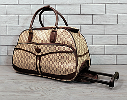 Мала дорожня сумка на коліщатках з телескопічною ручкою/Дорожній сумка ручна поклажа 1626 1626-2 B_1599