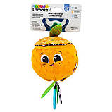 М'яка іграшка- підвіска Lamaze Апельсинка з прорізачем (L27384) B_1109, фото 2